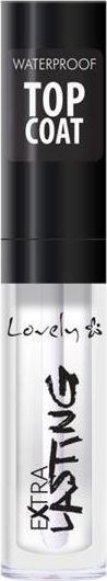 Lovely LOVELY_Extra Lasting Waterproof Top Coat wodoodporny blyszczyk do ust 3,5ml 5901571047508 (5901571047508) Lūpu krāsas, zīmulis