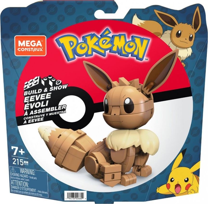 Mega Bloks Mega Construx Pokemon Eevee konstruktors