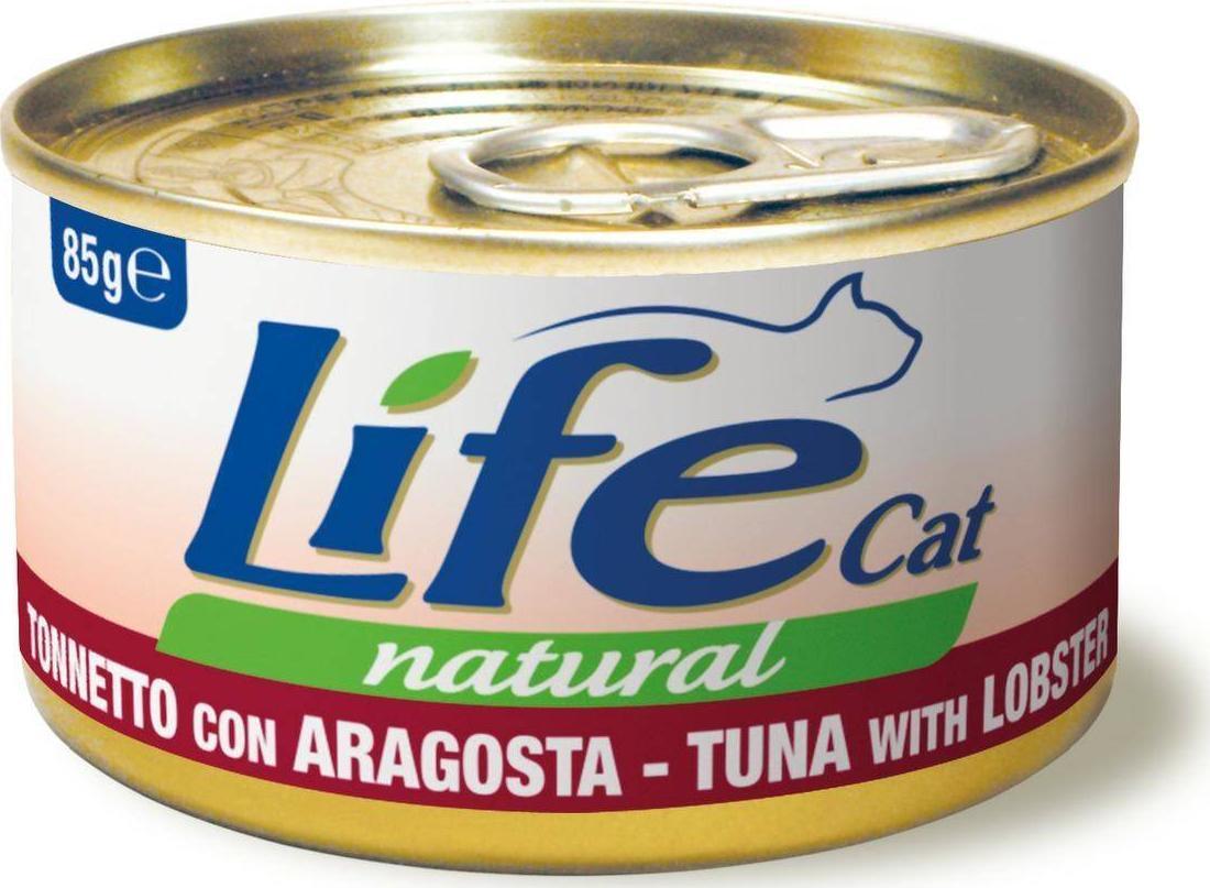 Life Pet Care LIFE CAT pusz.85g TUNA + LOBSTER /24 110113 (8034105422506) kaķu barība