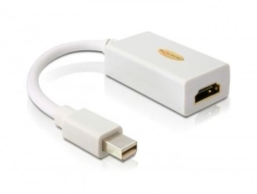 Delock Adapter mini Displayport 1.1 male > HDMI female Passive white karte