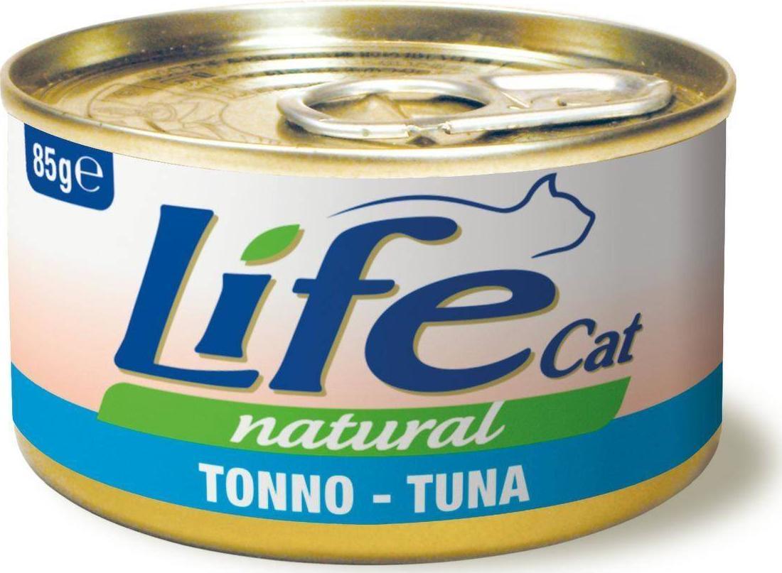 Life Pet Care LIFE CAT pusz.85g TUNA /24 110111 (8034105422483) kaķu barība