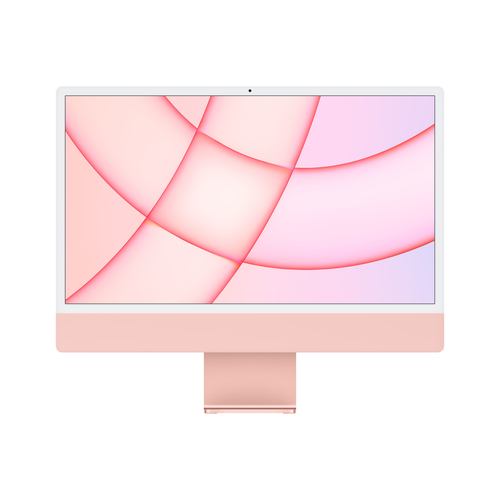Apple iMac 59,62cm (24") pink (Apple M1 Chip, 8-Core CPU, 8-Core GPU, 16-Core Neural Engine, 512GB, 8GB RAM, MGPN3D/A)