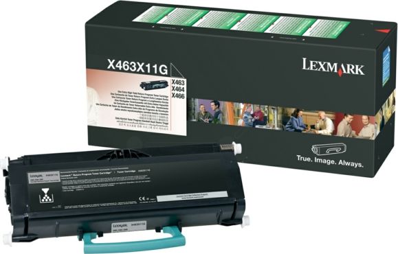 Toner Lexmark black | return | 15000pgs | X463/X464/X466 toneris