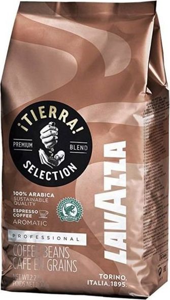 Lavazza Tierra coffee beans 1 kg piederumi kafijas automātiem