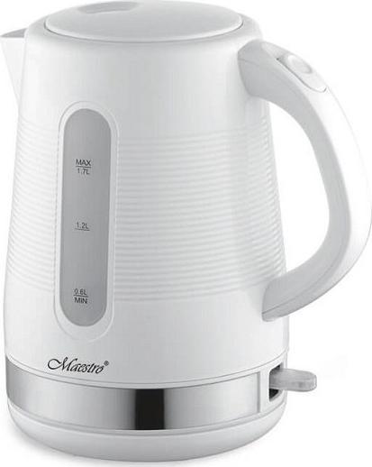 MAESTRO electric kettle 1,7l MR-035-WHITE Elektriskā Tējkanna