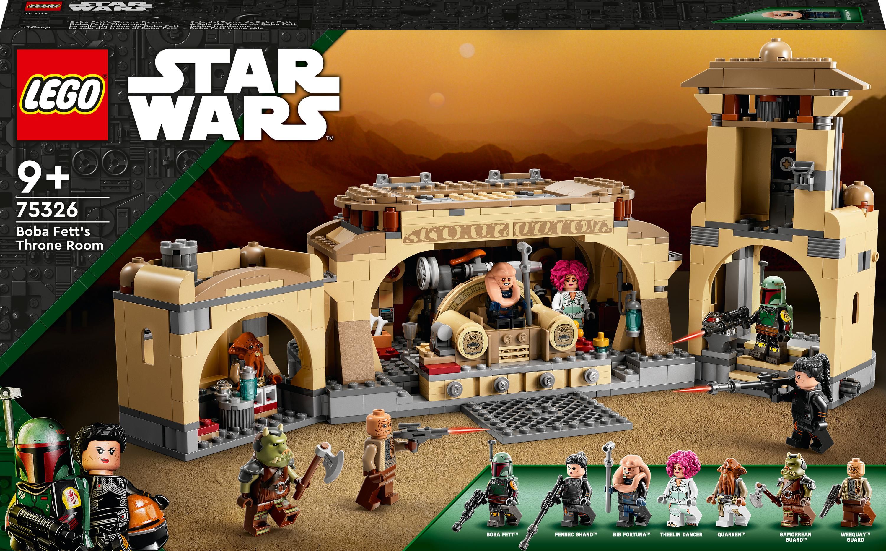 LEGO Star Wars Sala tronowa Boby Fetta (75326) LG75326 (5702017155524) LEGO konstruktors
