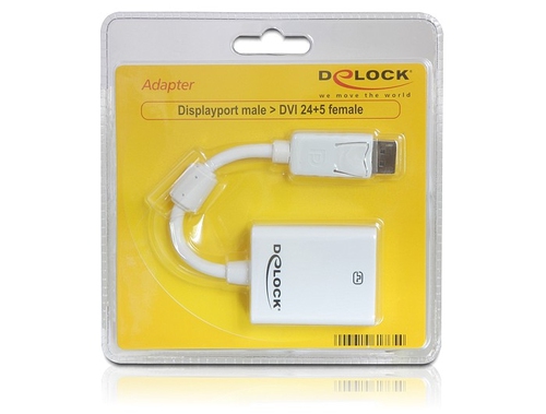 Delock adapter Displayport(M) -> DVI-I(F)29pin 20cm