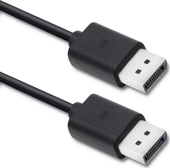 Kabel Qoltec DisplayPort - DisplayPort 1.8m czarny (50361) 50361 (5901878503615) kabelis video, audio