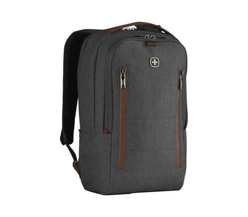 Wenger City Upgrade Notebook Backpack 16  Grey portatīvo datoru soma, apvalks