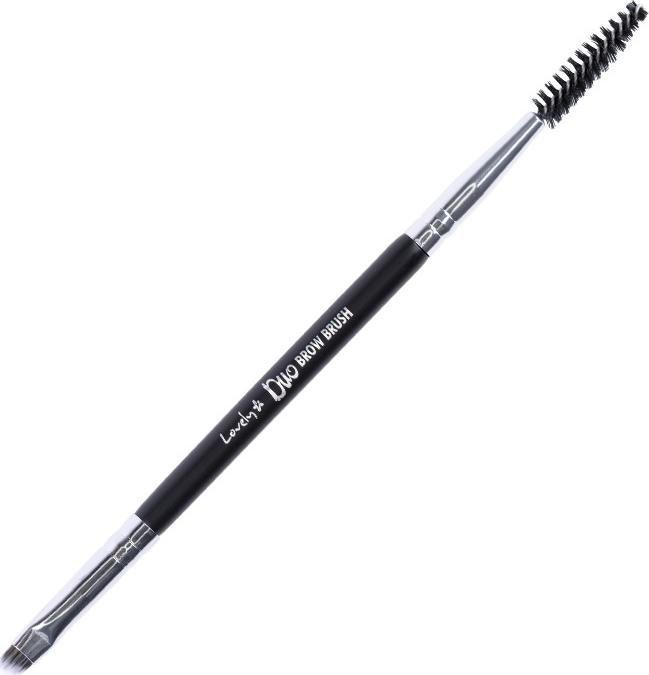 Lovely LOVELY_Duo Brow Brush dwustronny pedzelek do makijazu brwi 5901801656555 (5901801656555)