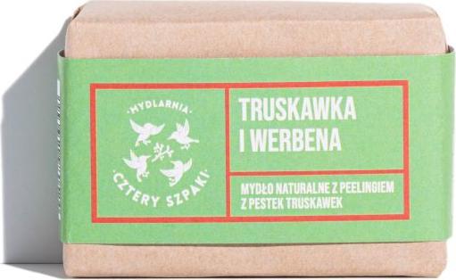 Mydlarnia Cztery Szpaki Cztery Szpaki Mydlo Truskawka i werbena - 110 g 4SZ524 (5903641980524)