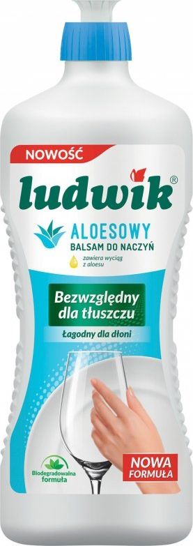 Ludwik Balsam do naczyn LUDWIK, aloes, 900g HG-028171 (5900498028171) tīrīšanas līdzeklis