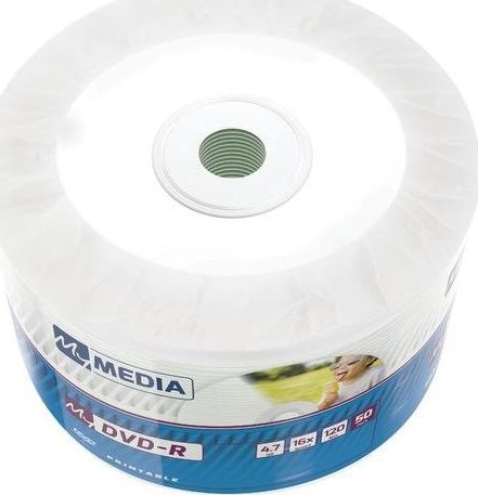 MyMedia DVD-R 50pack Printable 4.7GB 16x matricas