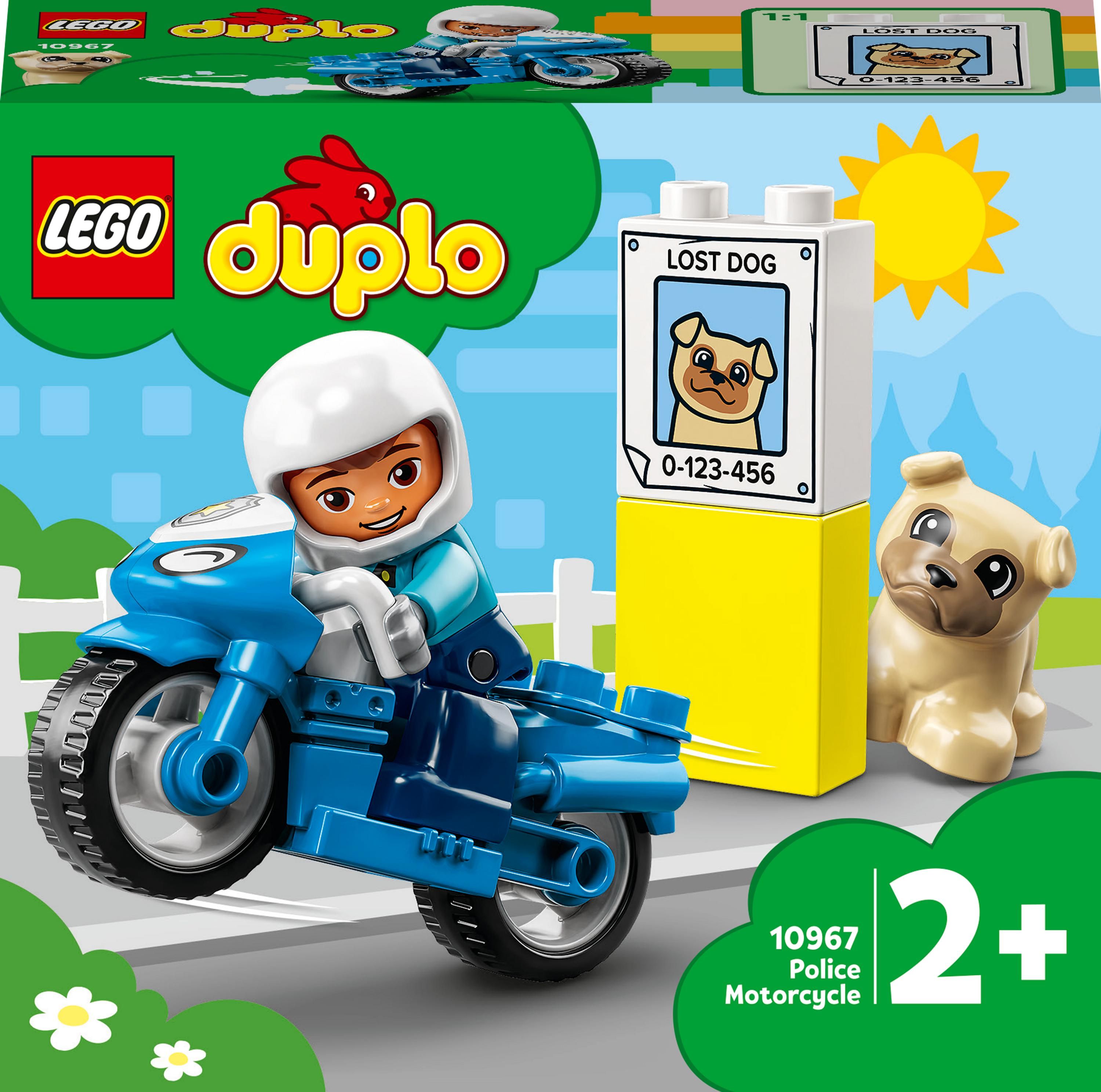 LEGO Duplo 10967 Police Motorcycle LEGO konstruktors