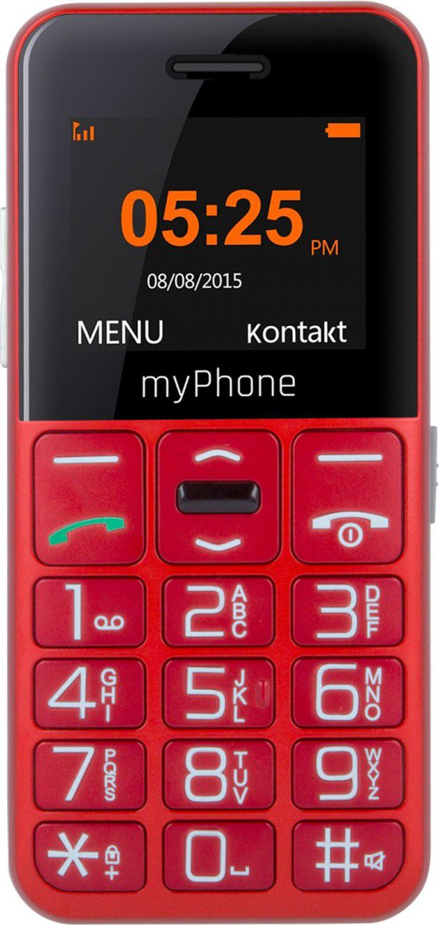 MyPhone  HALO Easy red Mobilais Telefons