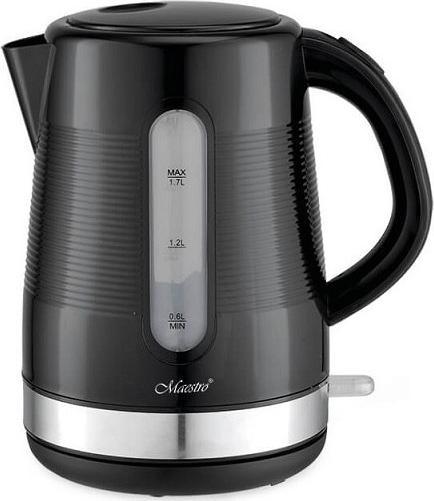 MAESTRO electric kettle 1,7 l MR-035-BLACK Elektriskā Tējkanna