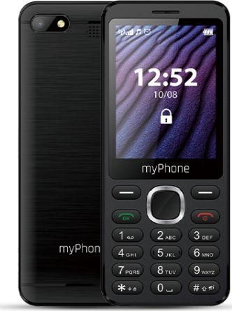 Telefon komorkowy myPhone Maestro 2 Brak danych Dual SIM Czarny Maestro 2 Mobilais Telefons