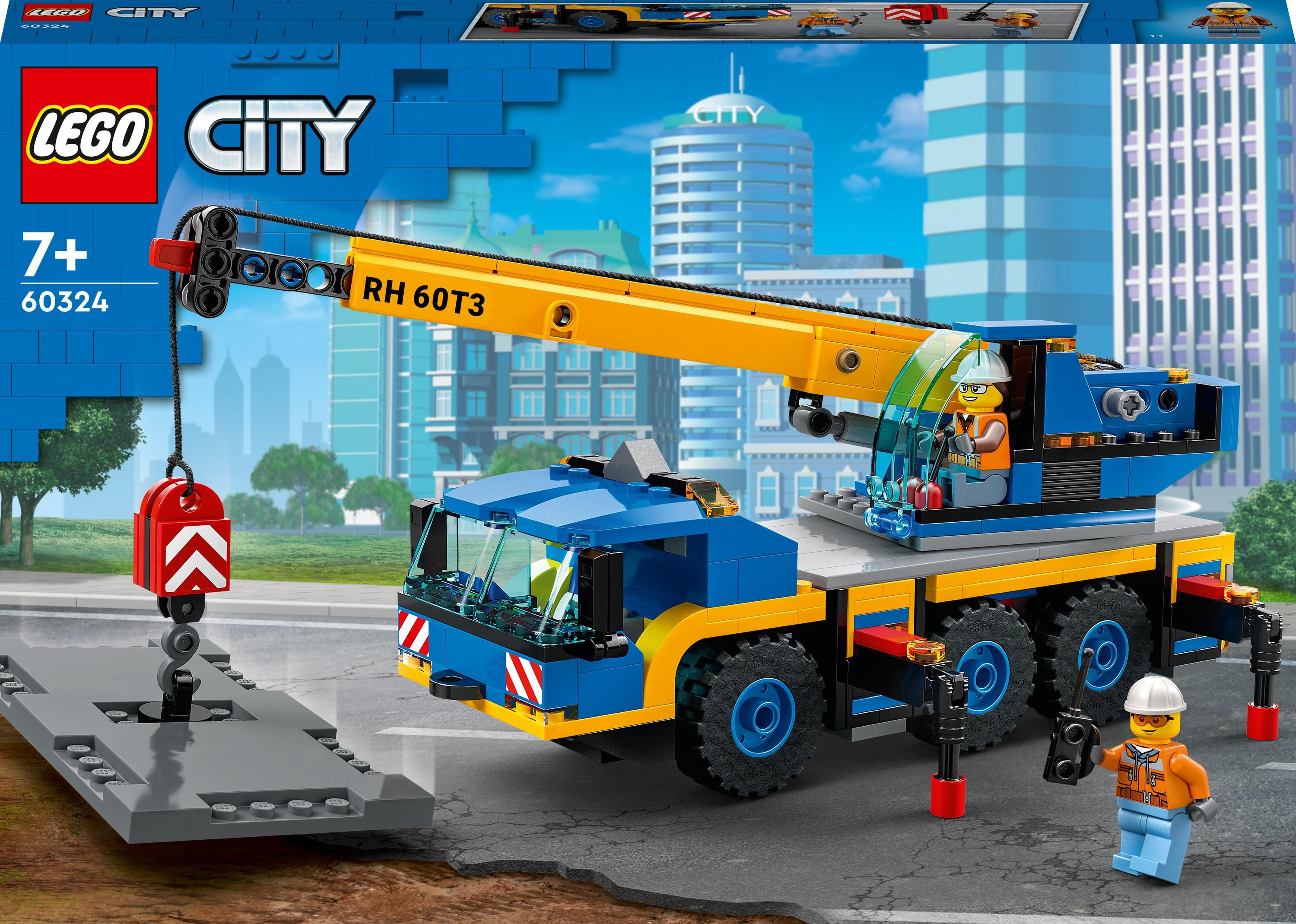 LEGO City 60324 Mobile Crane LEGO konstruktors