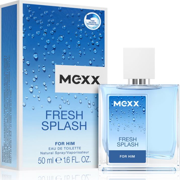 Mexx Fresh Splash EDT 30 ml 125067 (3616300891797) Vīriešu Smaržas