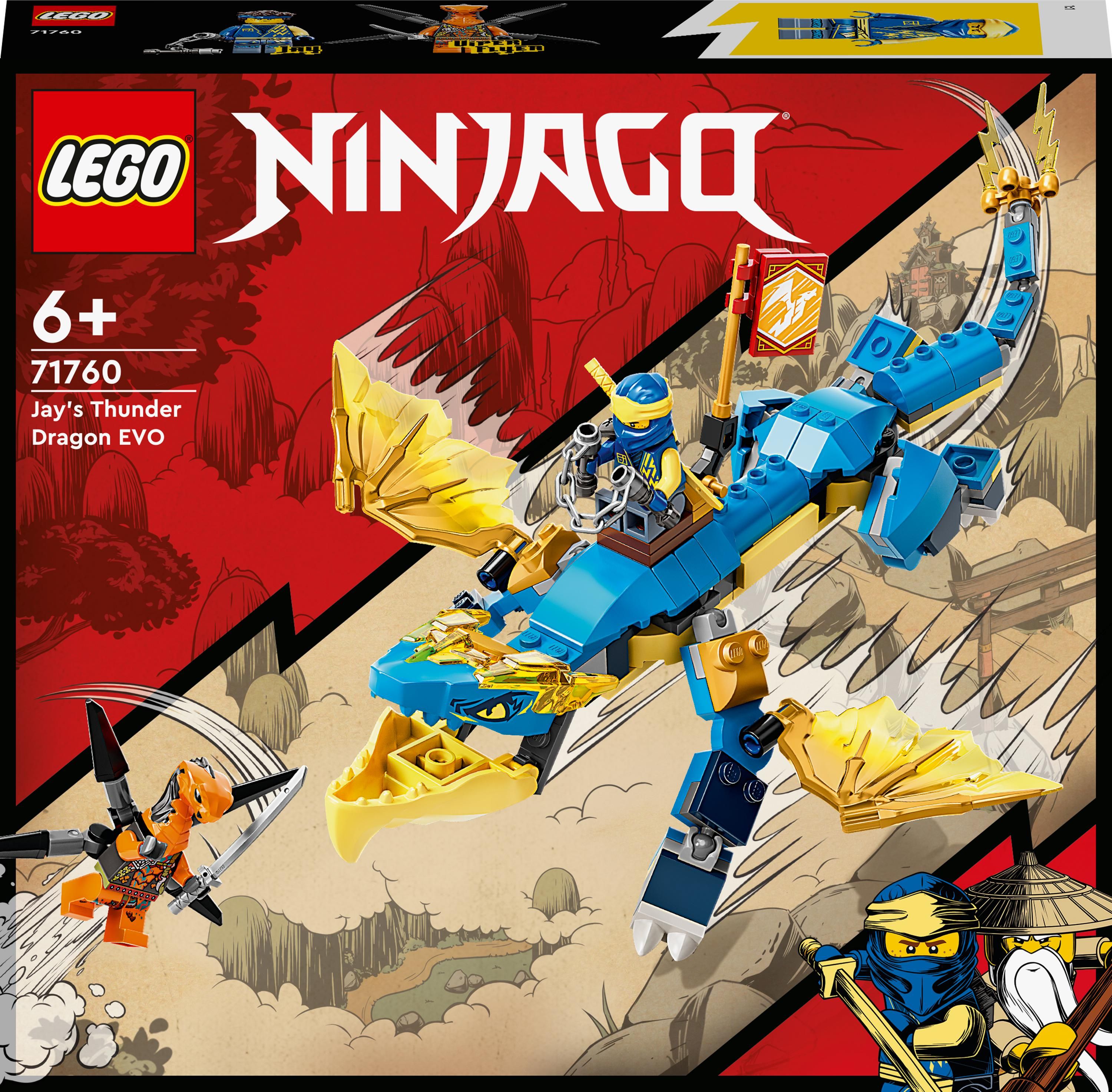LEGO Ninjago 71760 Jay's Thunder Dragon EVO LEGO konstruktors