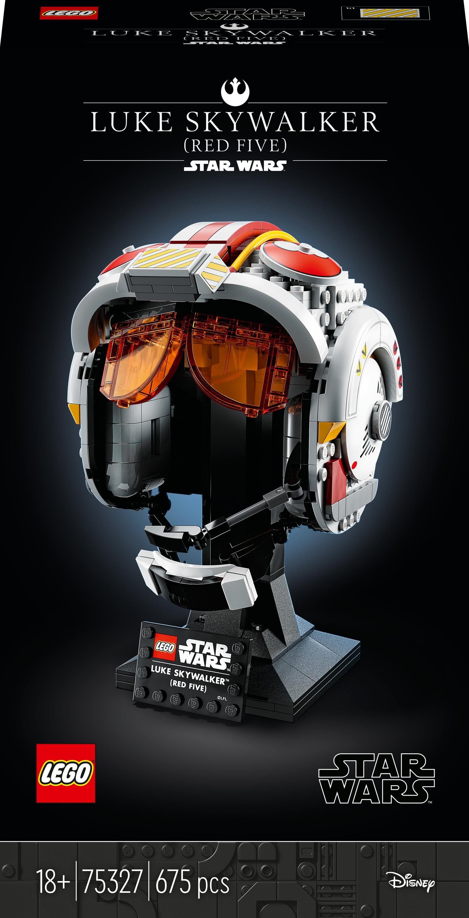 LEGO Star Wars Helm Luke'a Skywalkera - Czerowny Piec (75327) 6378865 (5702017155531) LEGO konstruktors