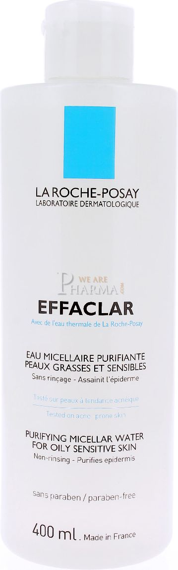 La Roche-Posay Effaclar Purifying Micellar Water Woda micelarna 400ml 3337872412516 (3337872412516) kosmētikas noņēmējs