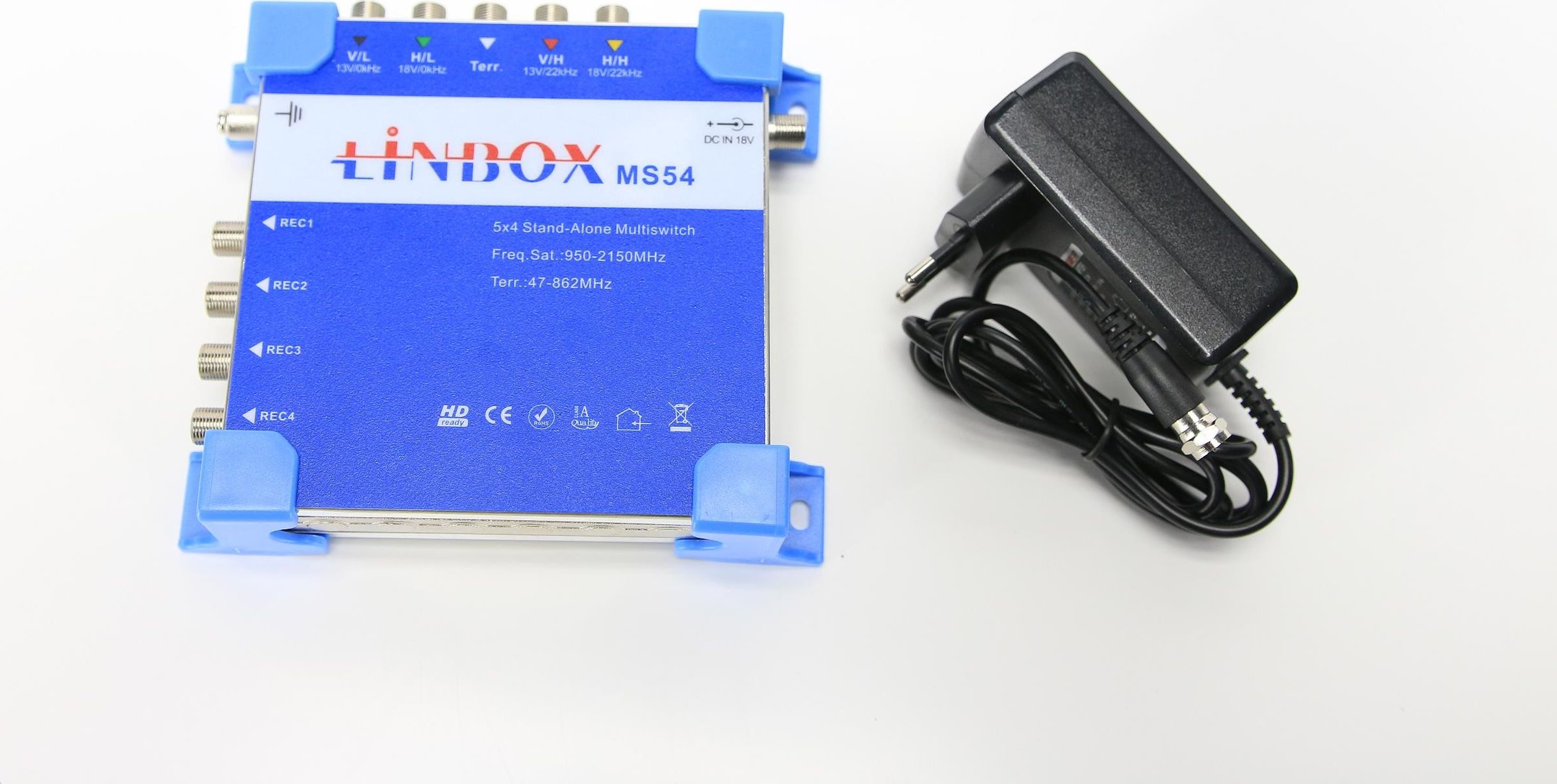 Linbox MULTISWITCH MS54E MS54E (5907222214213) Satelītu piederumi un aksesuāri