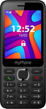 Telefon komorkowy myPhone C1 LTE 4G Dual SIM Czarny C1LTE Mobilais Telefons