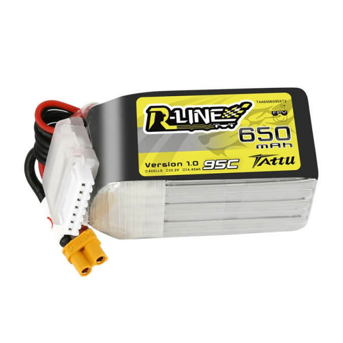 Tattu Akumulator Tattu R-Line 650mAh 22,2V 95C 6S1P XT30U-F