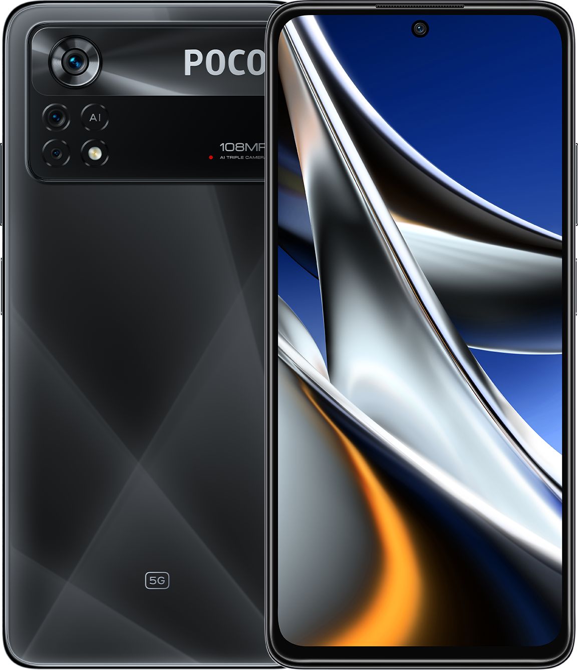 Smartfon POCO X4 Pro 5G 6/128GB Dual SIM Czarny  (38399) 38399 Mobilais Telefons