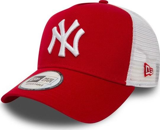 New Era New York Yankees Clean A Frame Trucker Cap red-white (11588488)