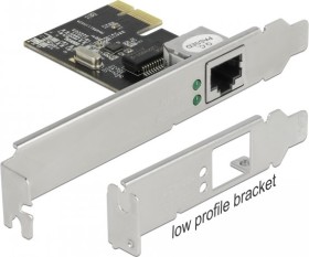 DeLOCK PCI Express x1 Card 1 x RJ45 Gigabit LAN RTL8111 LAN Adapter 89189 (4043619891894) datortīklu aksesuārs