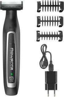 Rowenta hair clipper TN 6000 black / silver - Forever Sharp TN 6000 (3121040073476) Vīriešu skuveklis