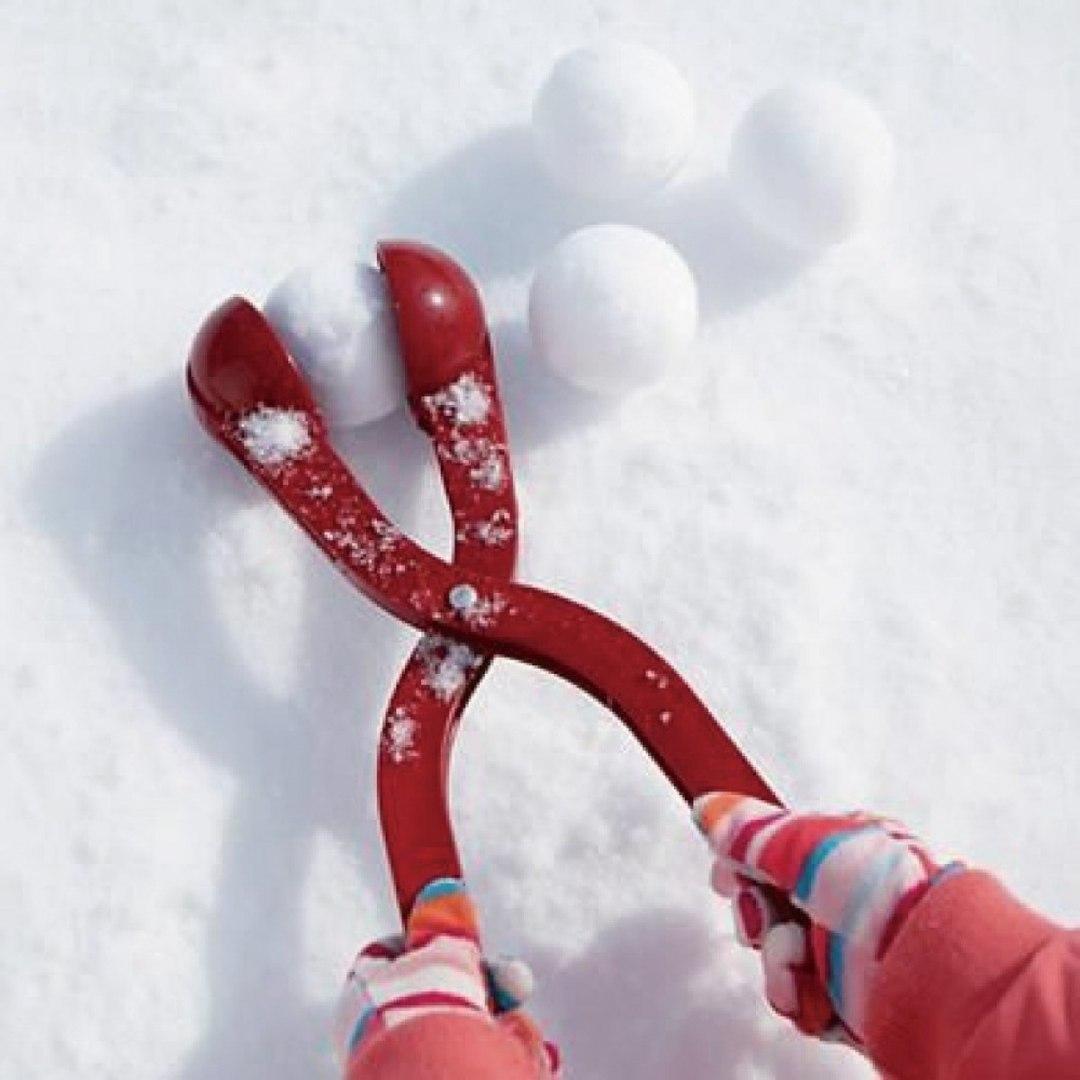 Prosperplast Sniezkomat ballmaker snowball do robienia kulek snieznych pojedynczy czerwony 264769 (5905197264769)
