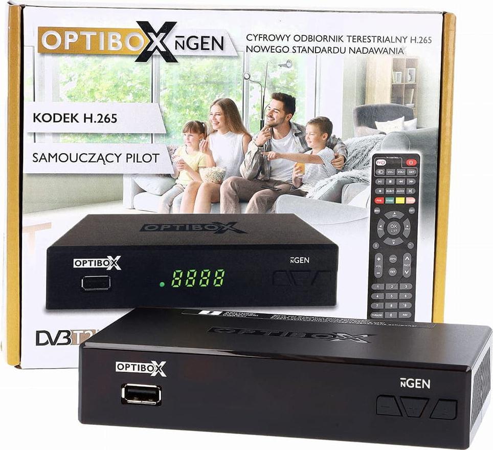 Tuner TV Optibox nGEN OPTIBOX GEN (5908266362168) uztvērējs