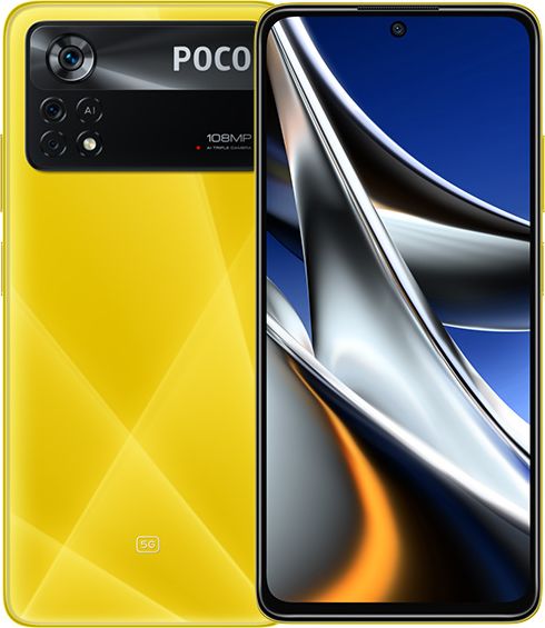 Smartfon POCO X4 Pro 5G 8/256GB Dual SIM Zolty  (38393) 38393 (6934177772726) Mobilais Telefons