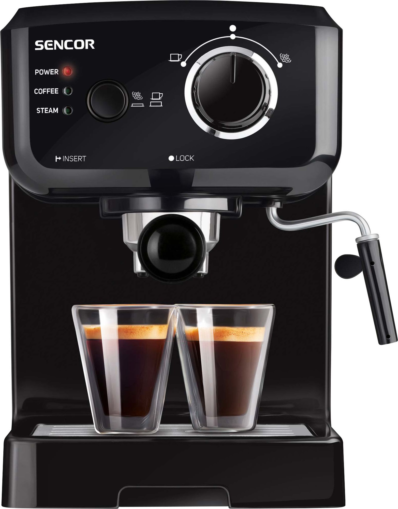 Sencor Coffee machine SES 1710BK Kafijas automāts