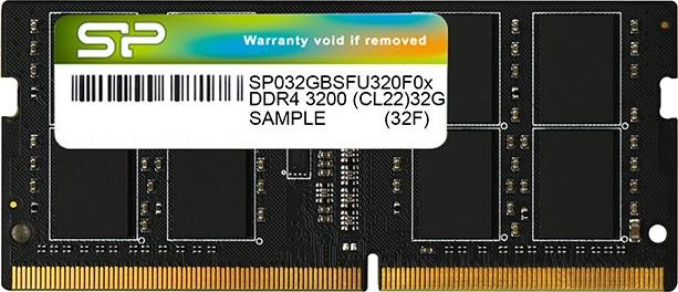 SILICON POWER DDR4 32GB 3200MHz SODIMM operatīvā atmiņa