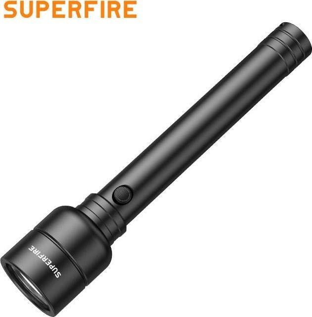 Latarka Superfire Latarka Superfire Y16, 1700lm, USB-C Y16 (6956362941373) kabatas lukturis