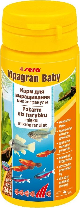 Sera SERA VIPAGRAN BABY PUSZKA 50 ml - 000455 000455 (4001942007009) zivju barība