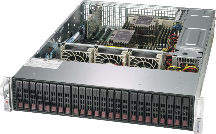 Supermicro 2U, 920W PS (red. Plat. Level) 24x 2.5 Hot-swap drive bays