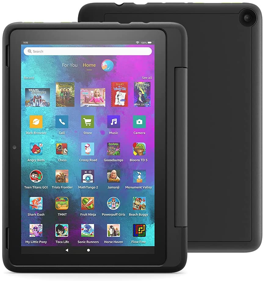 Amazon Fire HD 10 Kids Pro (2021) WiFi 32 GB Kid-Friendly Case schwarz Planšetdators