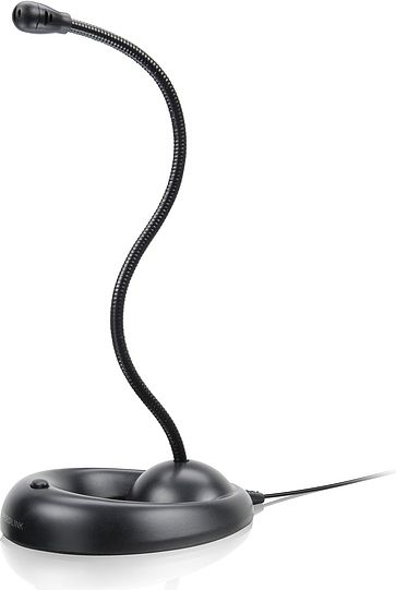 Speedlink LUCENT Flexible Desktop Micr. black austiņas