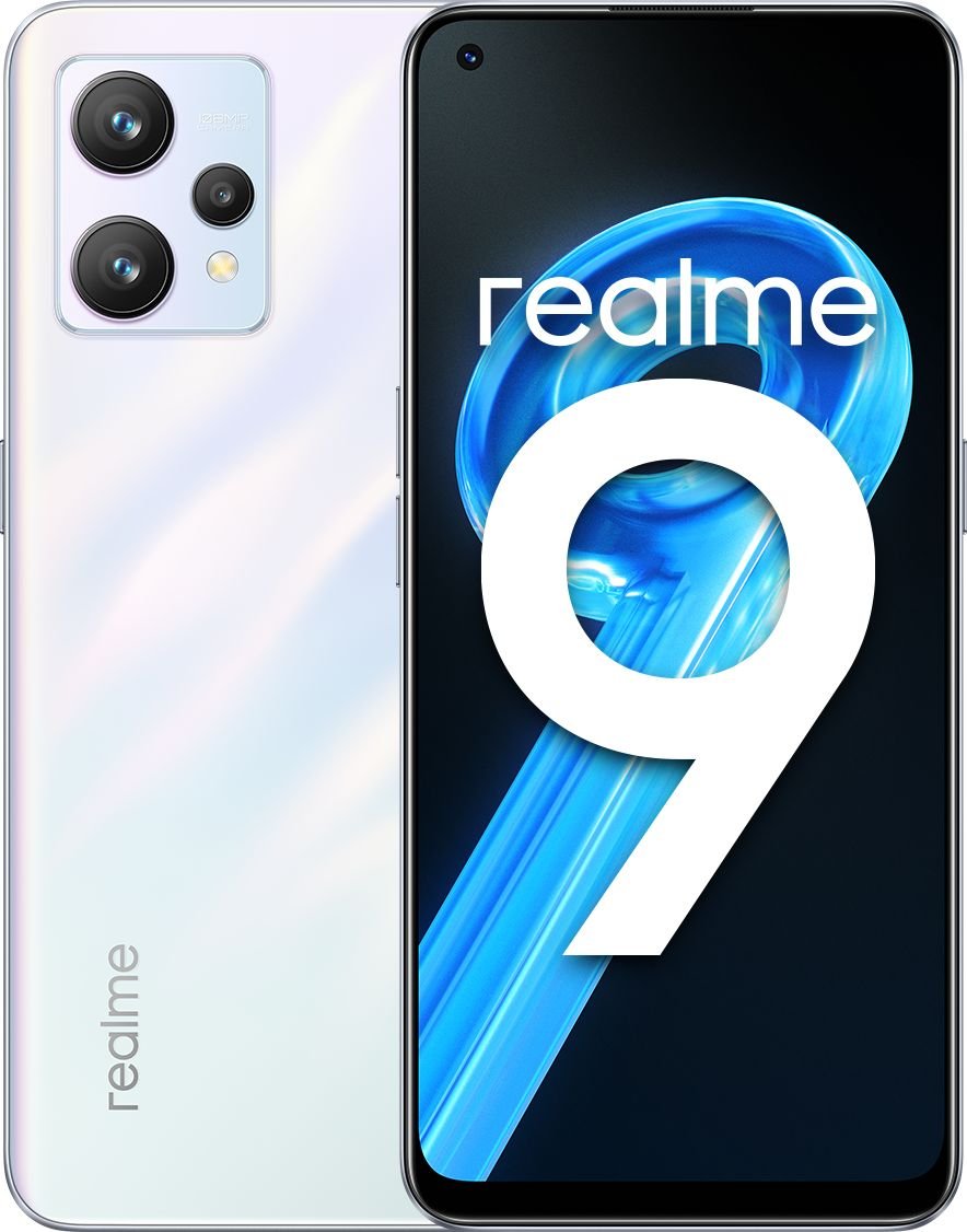 Smartfon Realme 9 8/128GB Dual SIM Bialy  (RMX3521WH) RMX3521WH Mobilais Telefons