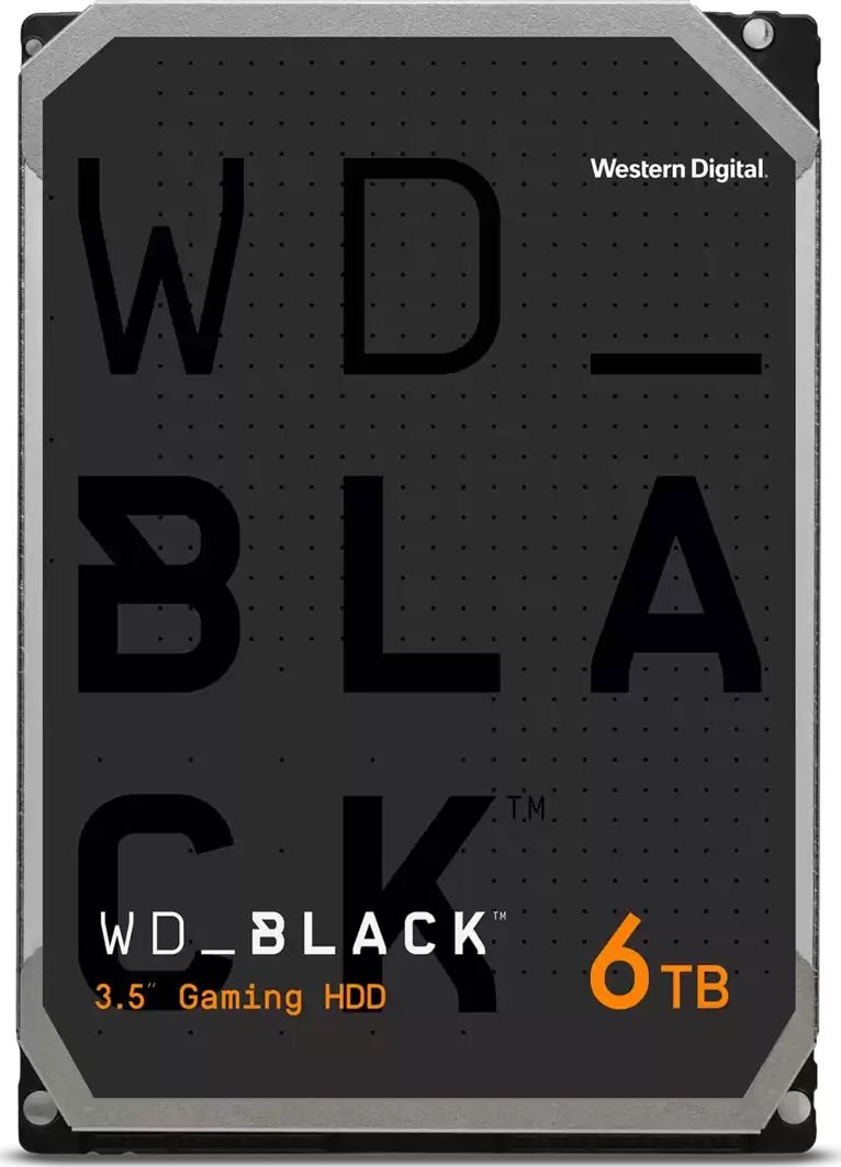 WD Black 6TB HDD SATA 6Gb/s Desktop cietais disks