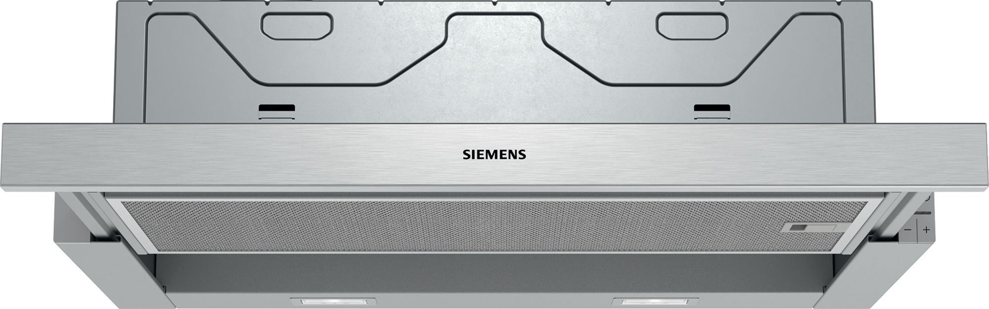 Siemens iQ300 LI64MA531 cooker hood Semi built-in (pull out) Stainless steel 400 m/h A Tvaika nosūcējs