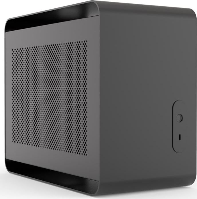 Streacom DA2 V2 Mini-ITX Gehause - schwarz Datora korpuss