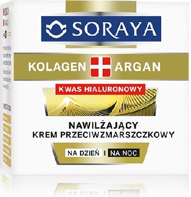 Soraya Kolagen Argan Krem nawilzajacy przeciwzmarszczkowy na dzien i noc 50ml 0651090079 (5901045063126) kosmētika ķermenim