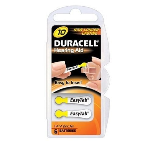 Duracell Zinc Air Hearing Aid 10 1.4V for hearing aids Baterija