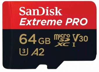 SanDisk Extreme PRO MicroSDXC 64GB  619659188573 atmiņas karte
